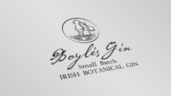 image of Boyle's Gin product label