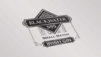 image of Blackwater No.5 Small Batch Irish Gin product label